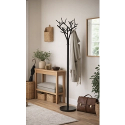 Wieszak Stojący Czarny